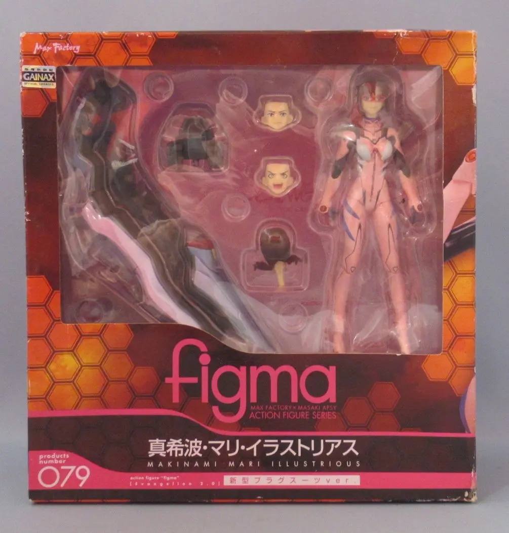 USED) figma - Neon Genesis Evangelion / Mari Illustrious Makinami