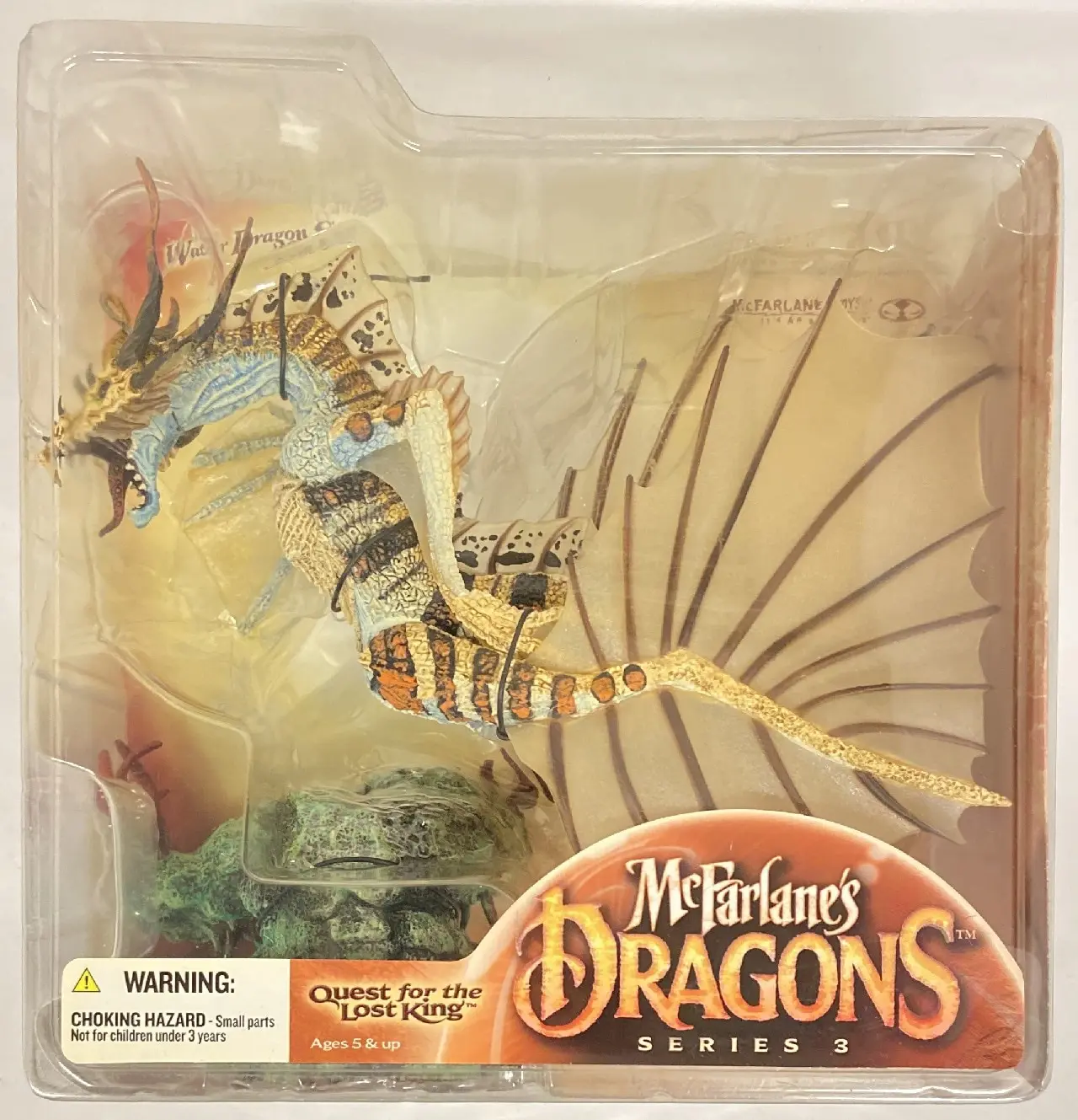 Figure - Series 3 / Quest for the Lost King / Water Dragon Clan 3(McFarlane's Dragons)