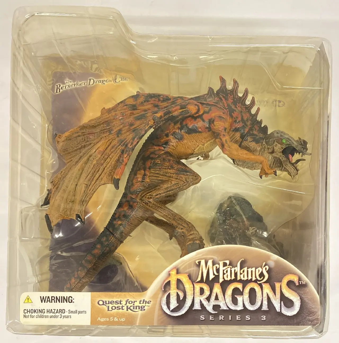 Figure - McFarlane Toys Series 3 / Quest for the Lost King / Berserker Dragon Clan 3