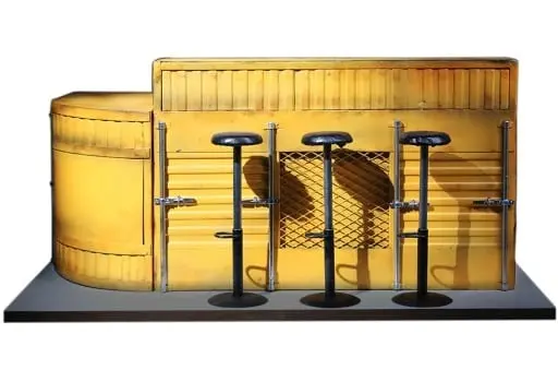 Figure Display - Saloon Bar Counter B Resin