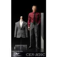 Mail Outfit English Gentleman Gray Suit C Action Accessory