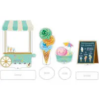 Nendoroid More Acrylic deko Stand Ice Cream Parlor