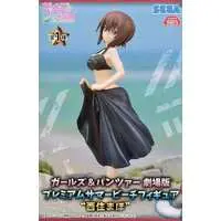 Figure - Prize Figure - Girls und Panzer / Nishizumi Maho