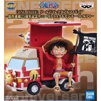 World Collectable Figure - One Piece / Thousand Sunny & Luffy