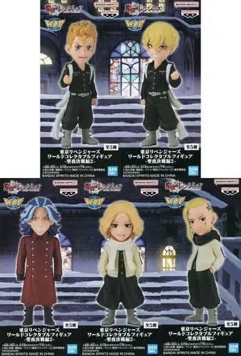 World Collectable Figure - Tokyo Revengers / Matsuno Chifuyu & Draken & Hanagaki Takemichi & Mikey