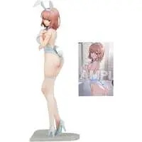 With Bonus - Figure - White Bunny Natsume & Black Bunny Aoi - Ikomochi - Bunny Costume Figure