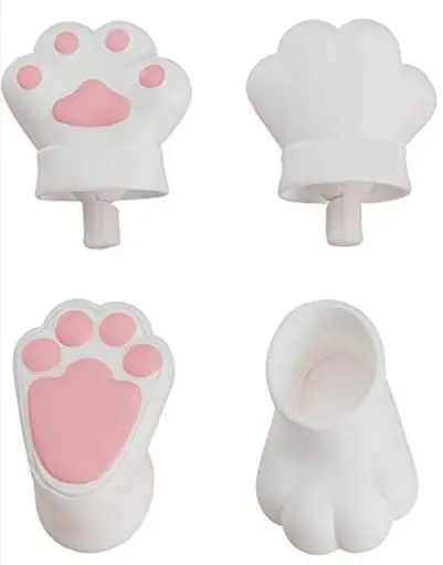 Figure Parts - Nendoroid Doll Animal Hand Parts Set (White)