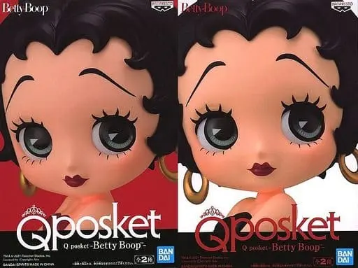 Complete set of 2 types 'Betty Boop' Q posket-Betty Boop-