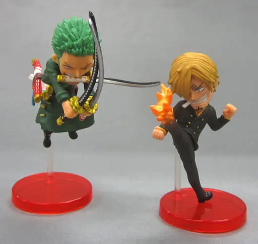 World Collectable Figure - One Piece / Sanji & Roronoa Zoro