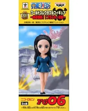 World Collectable Figure - One Piece / Franky & Nico Robin
