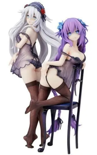 Figure - Choujigen Game Neptune (Hyperdimension Neptunia) / Black Heart & Purple Heart