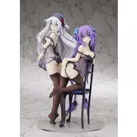 Figure - Choujigen Game Neptune (Hyperdimension Neptunia) / Black Heart & Purple Heart