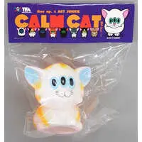 Sofubi Figure - CALM CAT