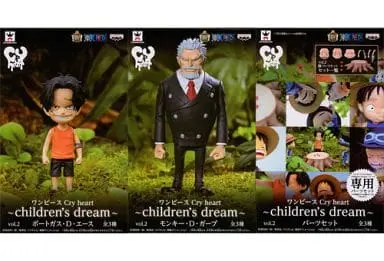 Figure - Prize Figure - One Piece / Monkey D. Garp & Ace & Sabo & Luffy