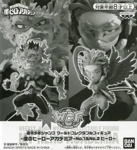 World Collectable Figure - Boku no Hero Academia (My Hero Academia) / Endeavor (Todoroki Enji) & Hawks (Takami Keigo)