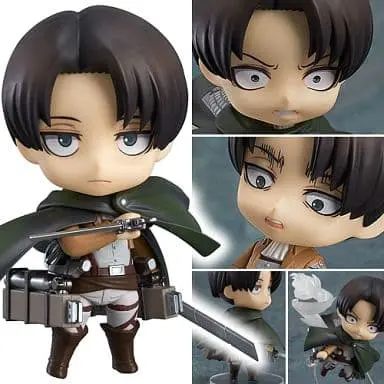 Nendoroid - Shingeki no Kyojin (Attack on Titan) / Mikasa Ackerman & Levi & Eren Yeager