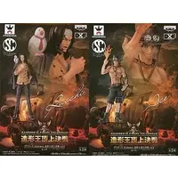 Figure - Prize Figure - One Piece / Ace & Rob Lucci