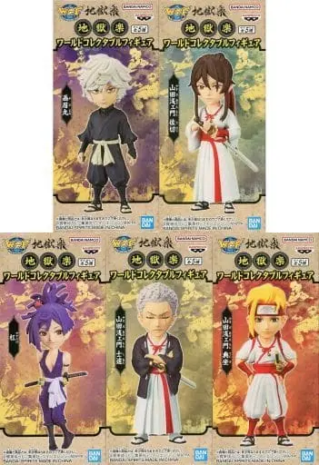 World Collectable Figure - Jigokuraku (Hell's Paradise) / Yamada Asaemon Shion & Yamada Asaemon Tenza & Yuzuriha & Yamada Asaemon Sagiri