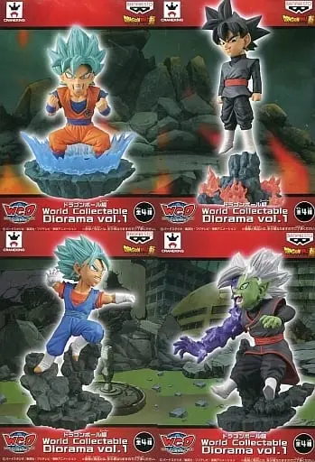 World Collectable Figure - Dragon Ball / Zamasu & Goku Black