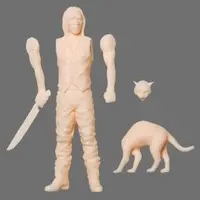 Resin Cast Assembly Kit - Figure - Blade ＆ Angry Cat
