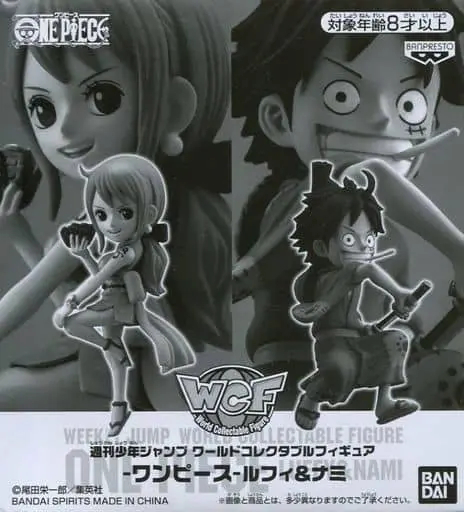 World Collectable Figure - One Piece / Luffy & Nami