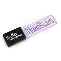 Figure Parts - Writing Nameplate Emilia Ver. 'Emilia -Neon City Ver.- SHIBUYA SCRAMBLE FIGURE' Solo Purchase Bonus SHIBUYA SCRAMBLE FIGURE Official & Amazon.co.jp Exclusive