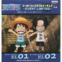 World Collectable Figure - One Piece / Ace & Luffy