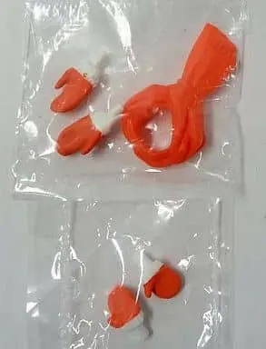 Figure Parts - Muffler & Gloves Set (Carrot Orange) figma Campaign 2010 Winter Distribution Item