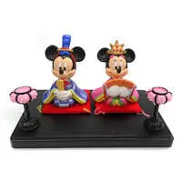 Figure - Disney / Minnie Mouse & Mickey Mouse