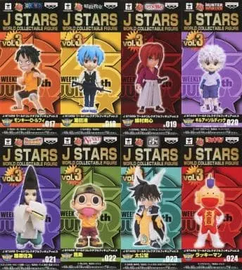 World Collectable Figure - Ninkuu / Shiota Nagisa & Killua Zoldyck & Himura Kenshin & Luffy