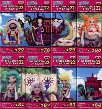 World Collectable Figure - One Piece / Boa Marigold & Gloriosa & Luffy & Boa Hancock
