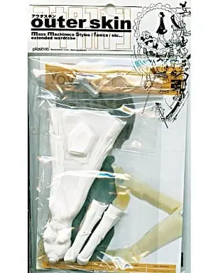 Figure Parts - Outer Skin Yobukodori (White) Garage Kit