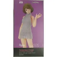 Female body (Chiaki) with backless sweater outfit 505