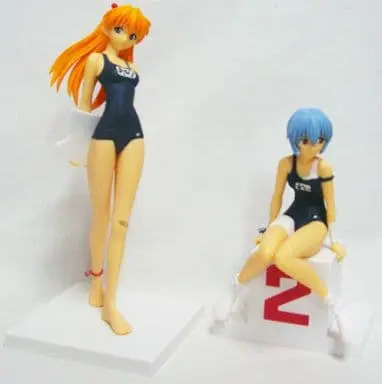 Figure - Prize Figure - Neon Genesis Evangelion / Asuka Langley & Ayanami Rei