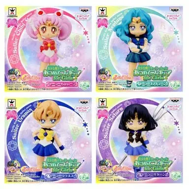 Prize Figure - Figure - Bishoujo Senshi Sailor Moon / Sailor Saturn & Sailor Uranus & Sailor Neptune