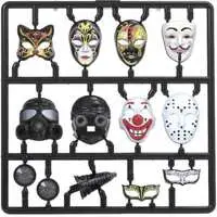 Figure Parts - Assembly-style plastic kit mask [Western]