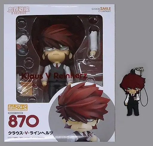 Nendoroid - Kekkai Sensen (Blood Blockade Battlefront) / Klaus von Reinherz