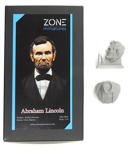 Resin Cast Assembly Kit - Abraham Lincoln bust Resin Cast Kit