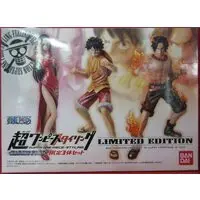Figure - One Piece / Ace & Luffy & Boa Hancock