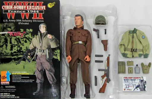 Kelly - WWII France 1944 U.S. Army 35th Infantry Division (Private) - New Generation Life Action Cyber Hobby Exclusive