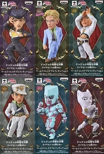 World Collectable Figure - JoJo's Bizarre Adventure: Diamond is Unbreakable / Kishibe Rohan & Kira Yoshikage & Higashikata Jousuke & Kujo Jotaro
