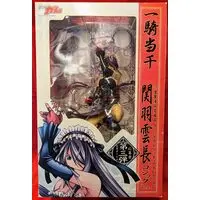 Figure - Ikkitousen (Battle Vixens) / Unchou Kan-u (Ikkitousen)