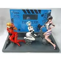 Figure - Neon Genesis Evangelion / Asuka Langley & Mari Illustrious Makinami & Ayanami Rei