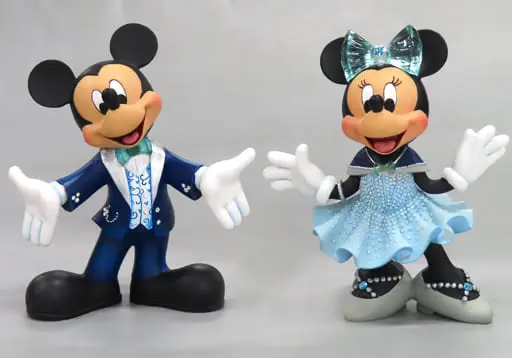 Figure - Disney / Minnie Mouse & Mickey Mouse