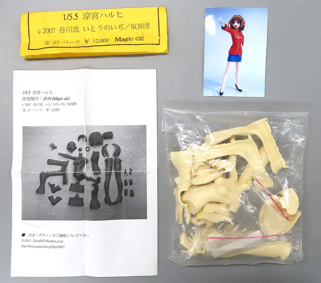 Garage Kit - Figure - The Melancholy of Haruhi Suzumiya / Suzumiya Haruhi