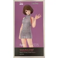 Figma female body (Chiaki) with backless sweater coordinate 505