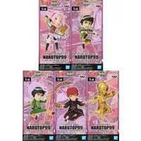 World Collectable Figure - NARUTO / Rock Lee & Might Guy & Haruno Sakura & Uchiha Itachi