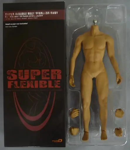 Super Flexible Seamless Male Body Tall Sun Tan ver. (with Stainless Steel Skeleton)
