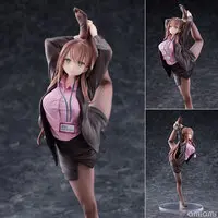 Surprisingly Bendy OL-chan Who Doesn't Want to Go to Work Pink Ver. 1/6 Complete Figure Deluxe Edition