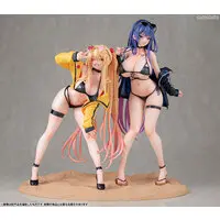 [AmiAmi Exclusive Bonus] Yuna & Sayuri 2 Figure Set w/Special Base Illustration by Biya & K Pring 1/6 Complete Figure